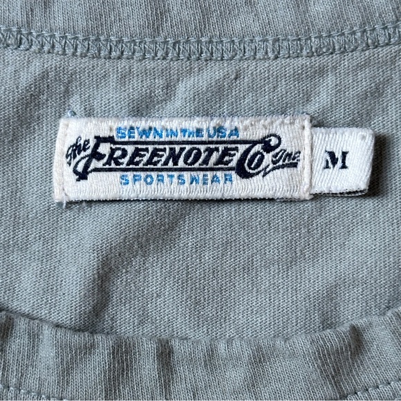 Freenote Cloth Medium Sage 9oz Long Sleeve T-Shirt - Picture 3 of 5